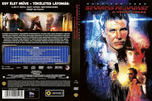 BLADE RUNNER Final cut (1982) Hungary DVD Harrison Ford Rutger Hauer VANGELIS