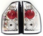 Pair Rear tail set lights White For MITSUBISHI PAJERO SHOGUN MONTERO 2000-2006