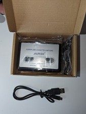 Super USB Cassette Capture by AGPtek Tape to PC with Box and Guide
