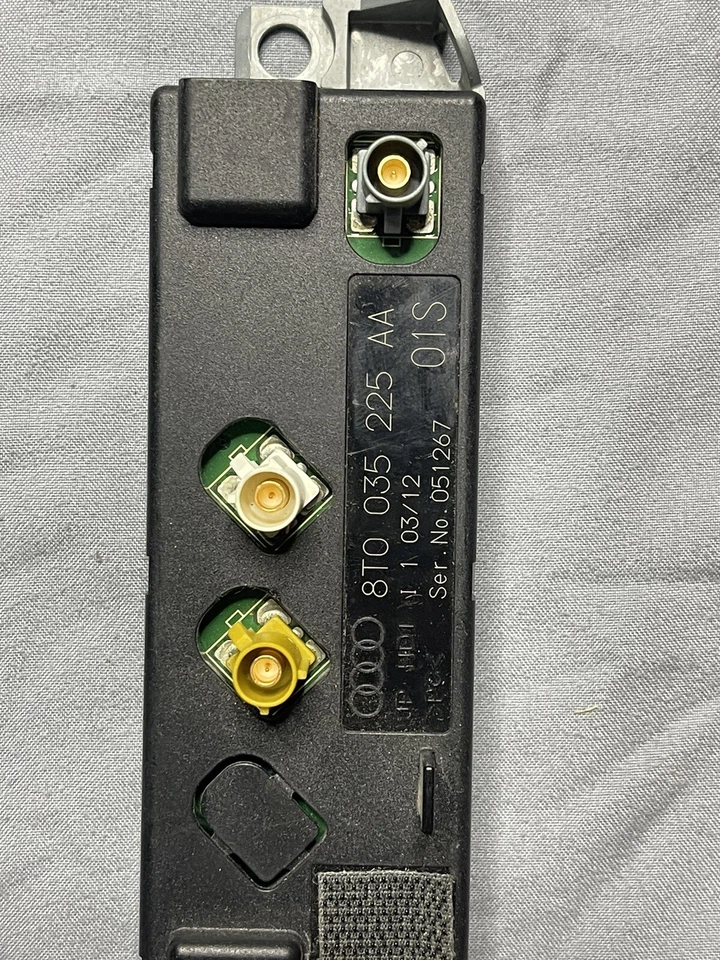 2013 2017 AUDI A5 S5 RS5 ЛЕВЫЙ ДРАЙВЕР АНТЕННА УСИЛИТЕЛЬ МОДУЛЬ 8T0 035 225 AA OEM - Изображение 3 из 4