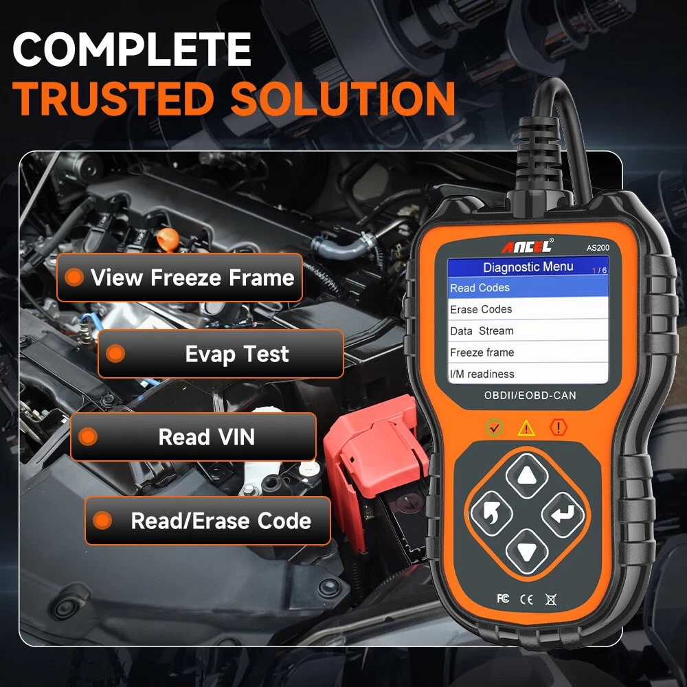 Automotive Scanner Code Reader OBD2 Check Engine Fault Car Diagnostic Scan Tool  image 7