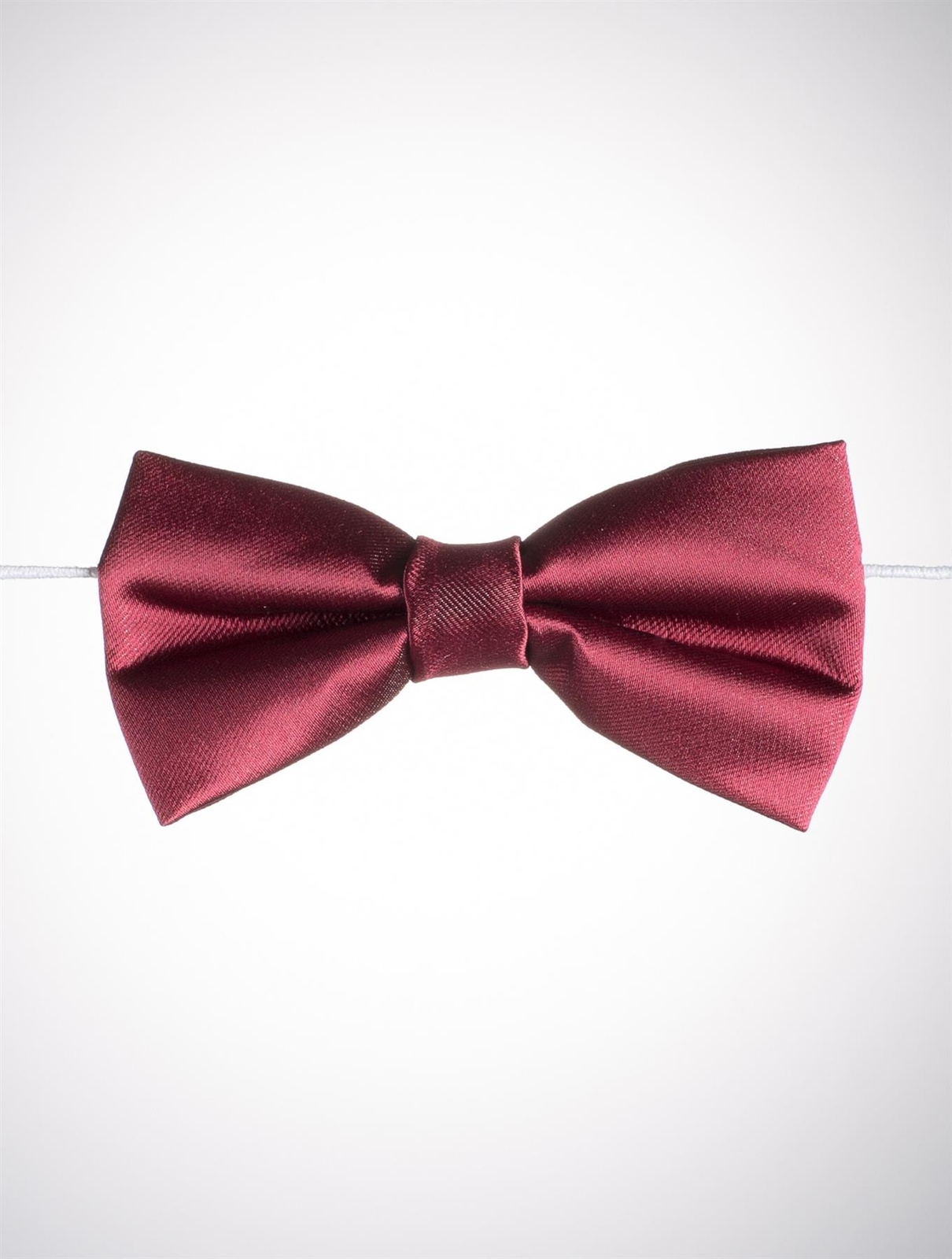 Boys Burgundy Elasticated Dickie Bow Tie Page Boy Wedding Prom Dickie Bows