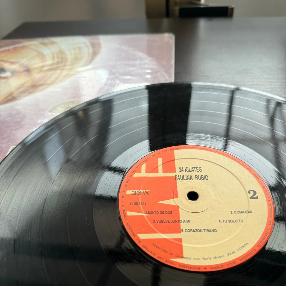 Paulina Rubio – 24 Kilates COLOMBIA 1994 EX NM CONDITION/ PAULINA RUBIO SHAKIRA Foto 4 de 4