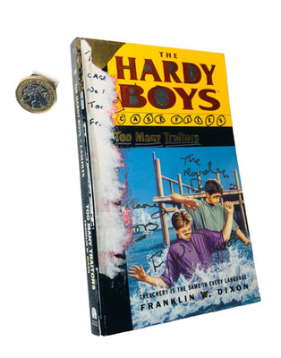 Book The Hardy Boys Too Many Traitors Vintage ra