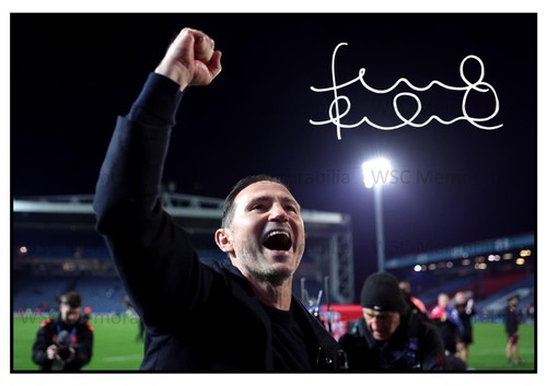 11418. Frank Lampard Signed Pictures A4 Prints Chelsea West Ham Coventry etc.