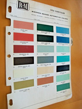 1956 Chrysler car auto RM Rinshed Mason paint chips