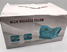 Neck Massager Relaxer Portable Shiatsu Massage Pillow Cervical NIB