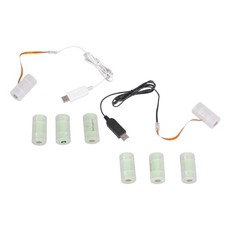USB to 6V LR14 C Battery Eliminators USB Power Supply Cable for Remote Control