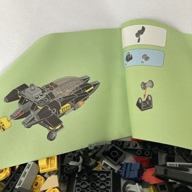 Lego DC Comics Super Heroes Bricks Pieces Manual 76011 Incomplete