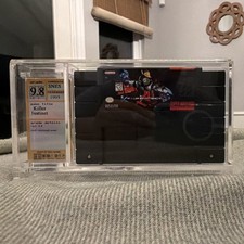 Nintendo Killer Instinct SNES 1995 Certified Fighting super rare 9.8 grade