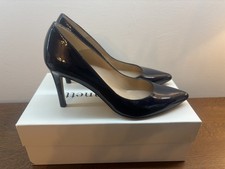 LKBennett New Floret Navy Patent Leather UK5 EU38 Worn Once. Immaculate