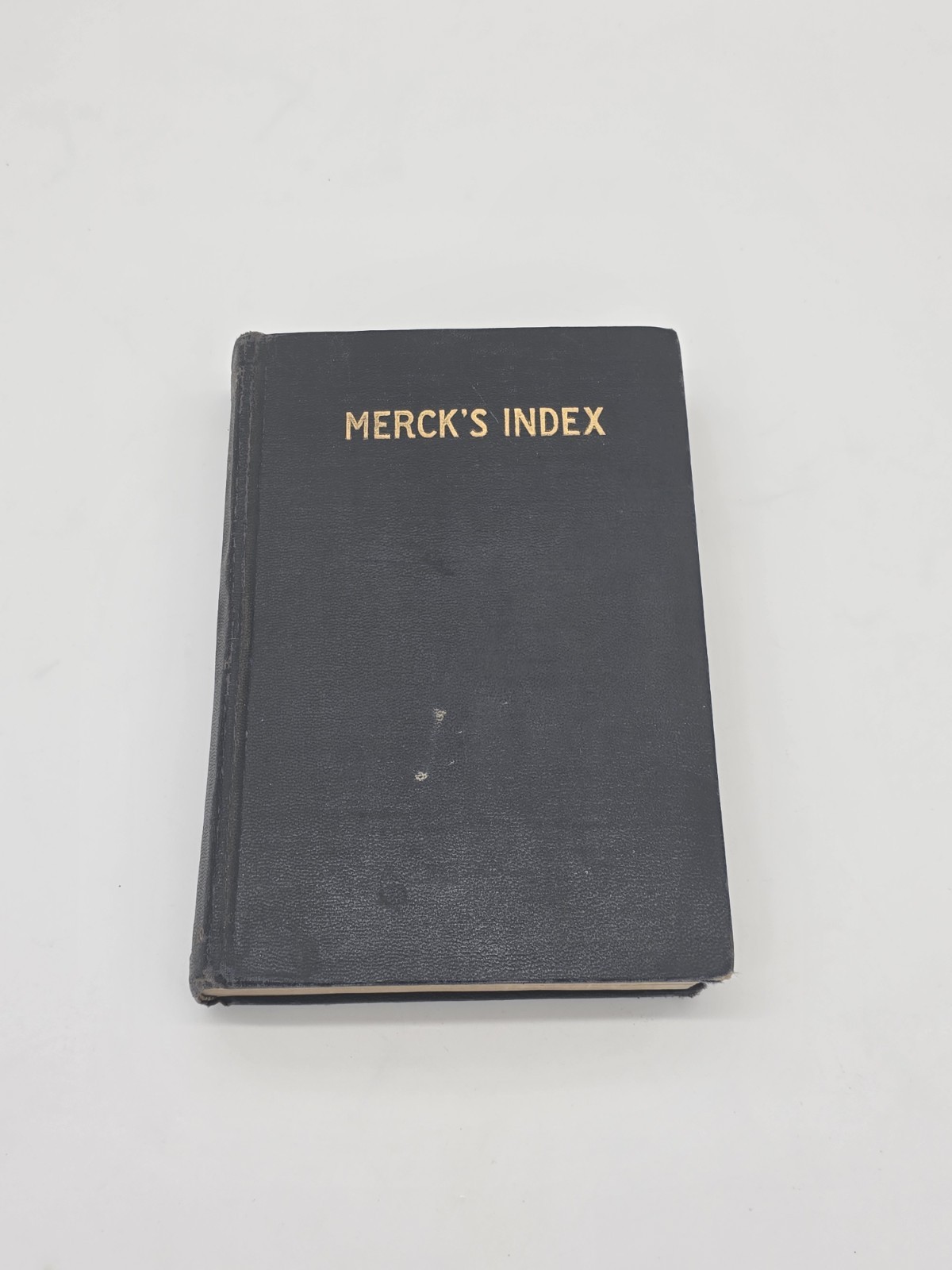 Merck’s Index – Fourth Edition (1930 Hardcover Chemical Encyclopedia)