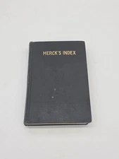Merck’s Index – Fourth Edition (1930 Hardcover Chemical Encyclopedia)