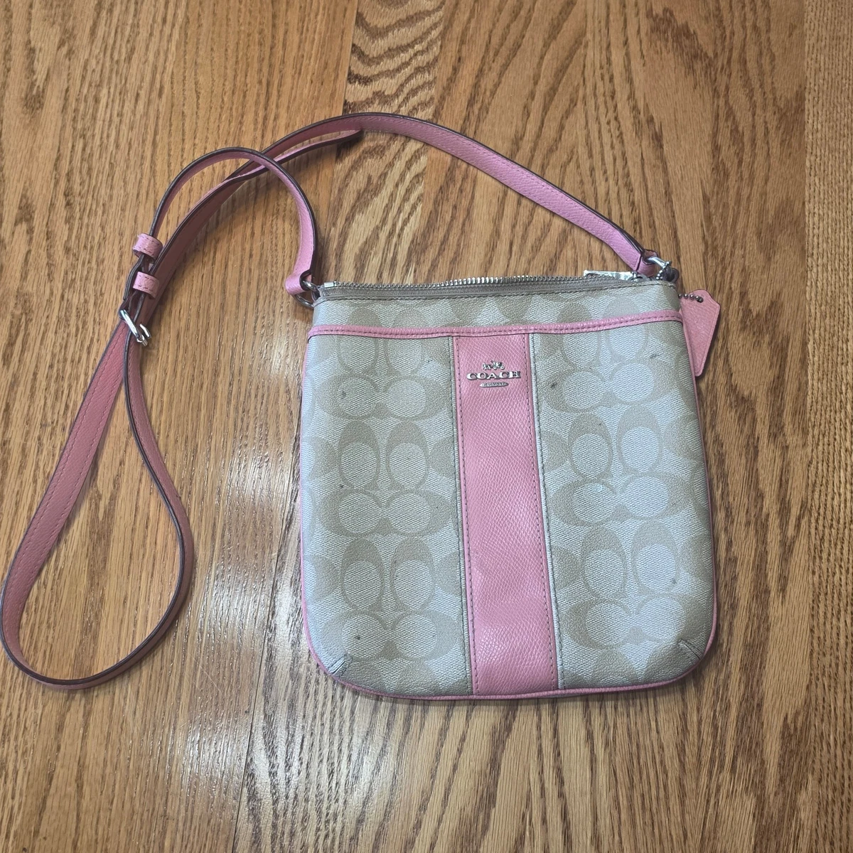 25+ Coach Swingpack Crossbody Striped Bags & Handbags for Women 