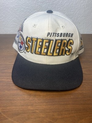 Vtg 90s Pittsburgh Steelers Hat Sports Specialties Shadow NFL