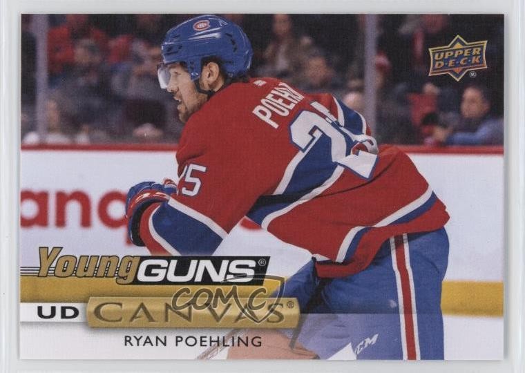 2019-20 Upper Deck UD Canvas Young Guns Ryan Poehling #C226 5xh
