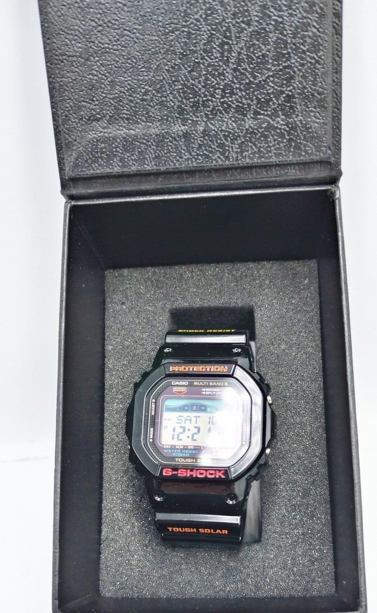 CASIO G-SHOCK GWX-5600-1JF G-LIDE Black Tough Solar Radio Watch