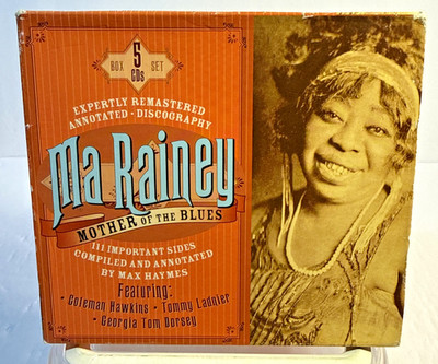 RARE - MA RAINEY '' Mother of the Blues''  5 CD Box Set Expertly Remastered