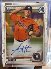 2020 Bowman Chrome - Prospect Autographs Austin Hansen #CPA-AH (AU, RC)