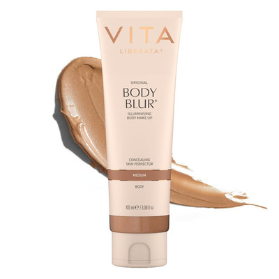 Body Blur, Leg and Body Makeup. Skin Perfecting Body Foundation for Flawless Bro