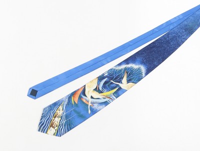 Lloyd Attree & Smith blaue Herrenkrawatte