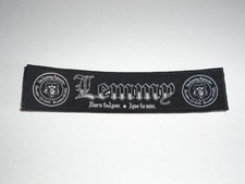 MOTORHEAD BORN TO LOSE LEMMY WOVEN PATCH