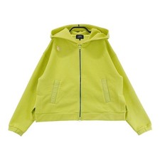 SIZE:0 PEARLY GATES 2024 Zip Hoodie Green 240101552878 Golf Wear Used STST-0