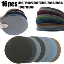 16 *Sand Tray Parts Replacement Sanding Discs 5 Inch Sandpaper Accessories 6.72 per disc