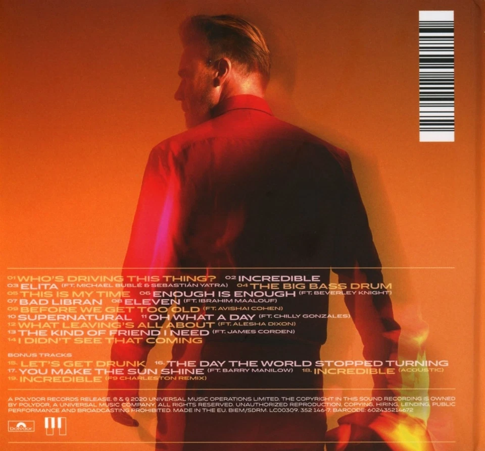 Gary Barlow - Music Played By Humans (Ltd. Deluxe Book Pack) (Take That) - Bild 2 von 3