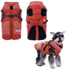 Small Dog Coats for Small Dogs Jackets Waterproof Reflective Fleece Inner, Do...