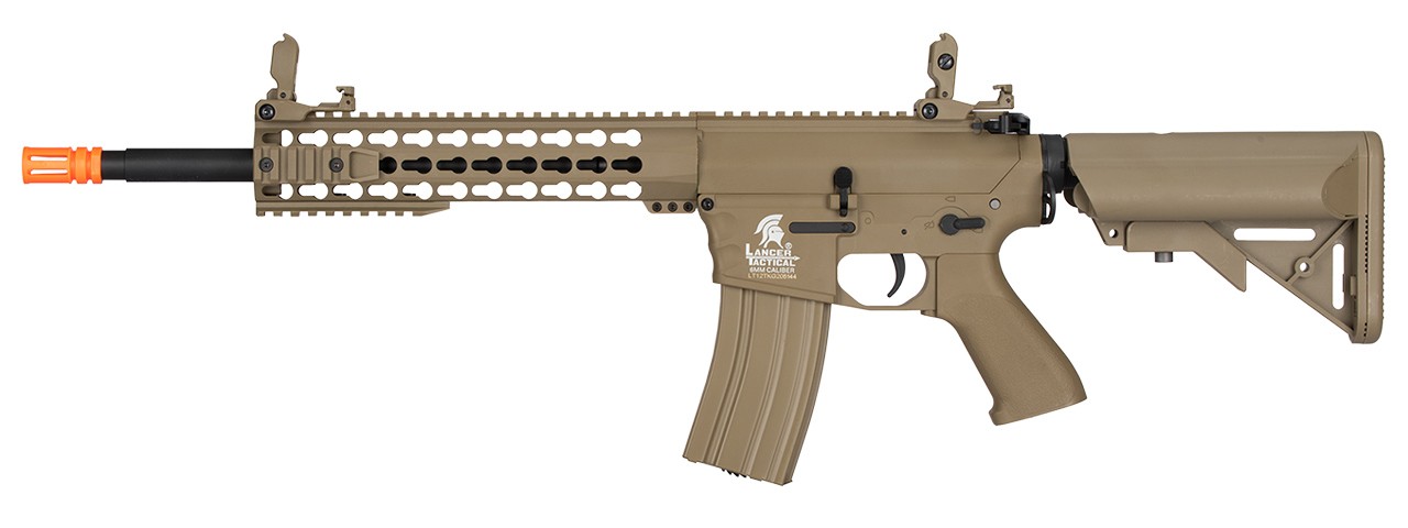 LT-12TKL-G2 Low FPS M4 Keymod EVO Polymer Electric AEG Airsoft Rifle Gun (Tan) –