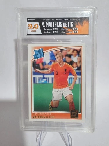 2018 Matthijs De Ligt - Rated Rookie - HGA 9 - Man United Holland Ajax Rc