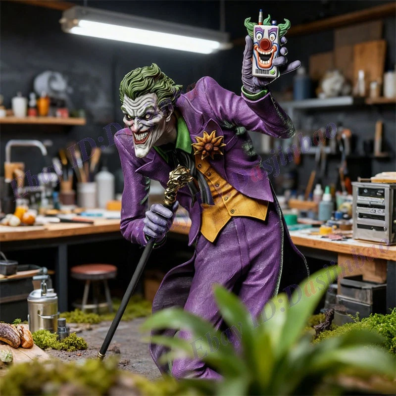 The Joker 1/8 1/6 1/4 3D Print Model Kit Unpainted Unassembled GK 1/12 1/10 - Image 3 of 4