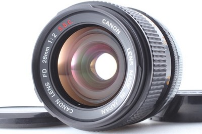 [ Near Mint ] Canon FD 28mm f2 S.S.C. SSC Weitwinkel MF Prime Objektiv aus Japan