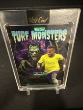 2025 Wild Card Haunted Hits Neymar Jr. Turf Monsters 1/1 Awesome Card!
