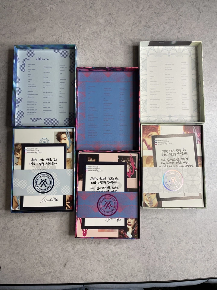 MONSTA X The First Album The Final Chapter Beautiful SET ALL VER. + Photocard - Image 4 of 4