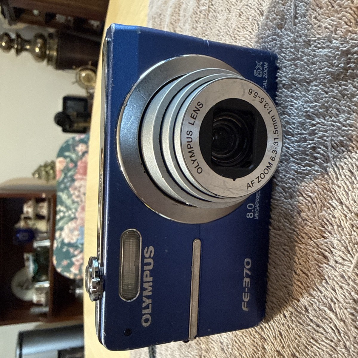 Olympus FE FE-370 8.0MP Digital Camera - Blue 50332165366| eBay