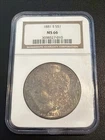 1881-S Morgan Silver Dollar NGC MS66 ⚡️⚡️Toner!!⚡️⚡️