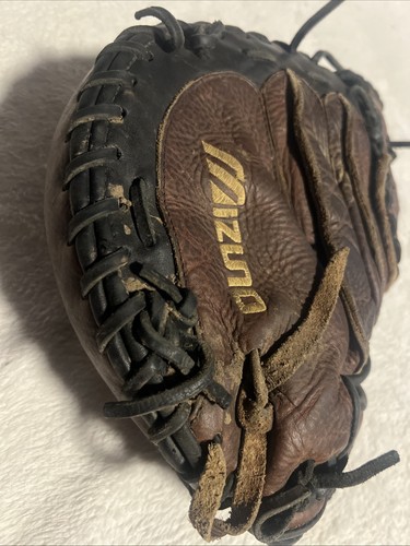 Mizuno Professional Model MVT C011 Guanto da cattura in pelle lancio destro RHT - Foto 7 di 8