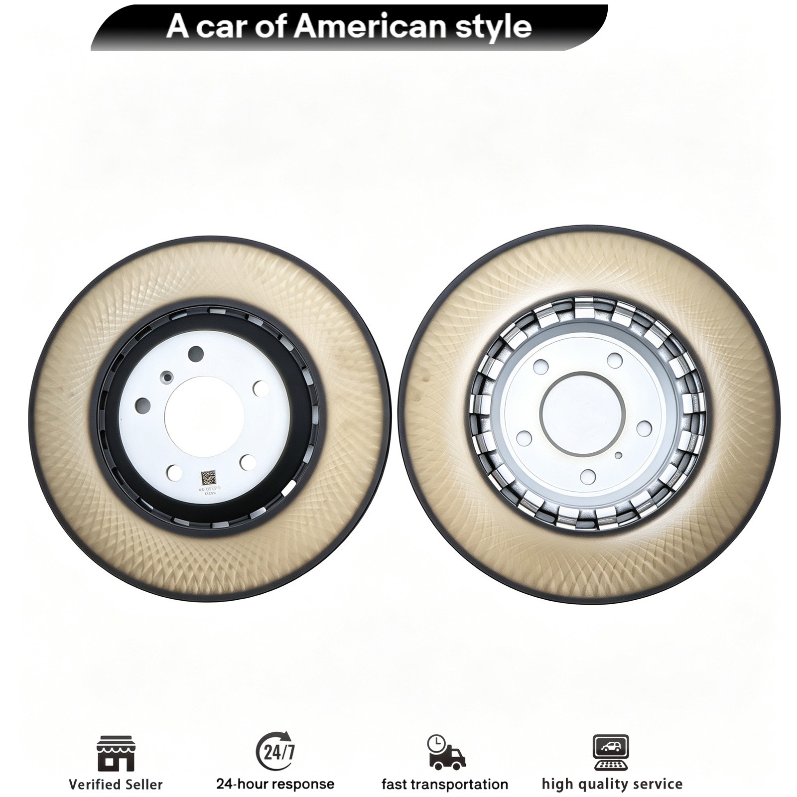 Bentley Bentayga Speed 2016-2025 Rear Left, right Brake discs Pair