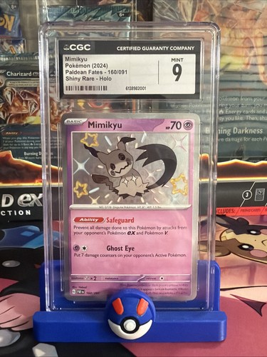 Mimikyu graded CGC 9 for sale on eBay