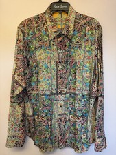 Robert Graham 2XL Acid Psychedelic Geometric ...