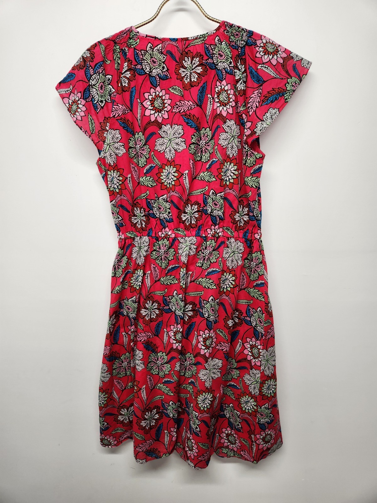 Talbots Women's Flutter Sleeves Fit & Flare Midi Dress, Sz 10 In ...