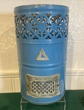 Antique 1920s Blue Perfection No. 630 Smokeless Oil Heater