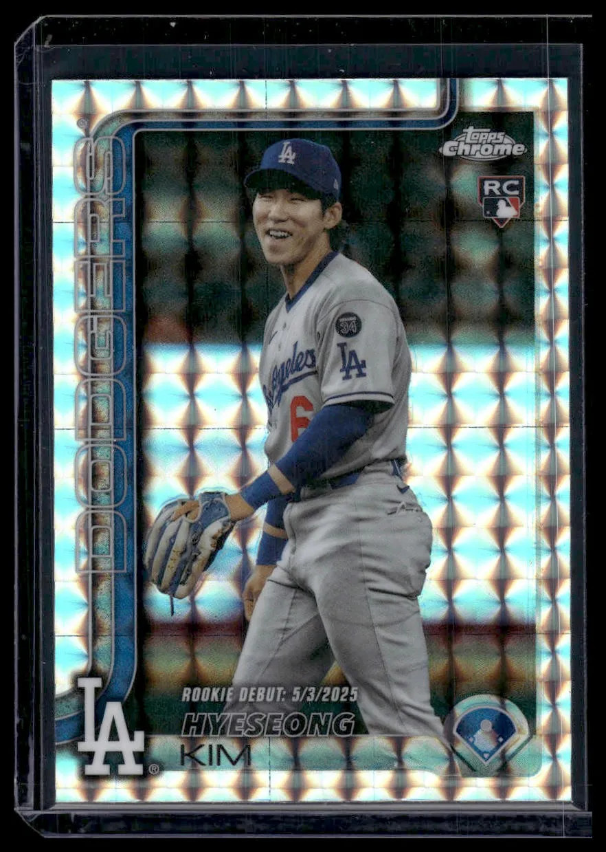 2025 Topps Chrome Update Hyeseong Kim #USC149 Geometric RC