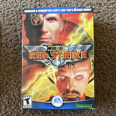 Westwood Studios Command & Conquer: Red Strike PC Strategy Game Manual Included