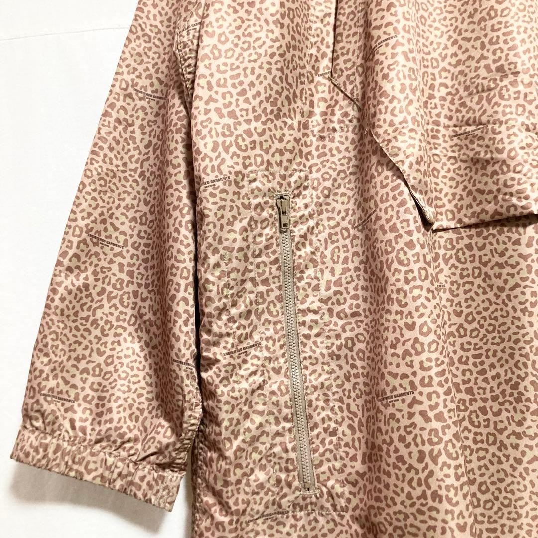 Engineered Garments Leopard Print Back Zip Patchw… - image 3