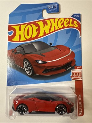 2022 Hot Wheels  Target Exclusive Red Edition Automobili Pininfarina Battista