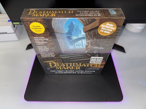 Quake Deathmatch Maker PC 1997 Big Box Game CD-ROM WizardWorks Sealed Brand New - Picture 6 of 6