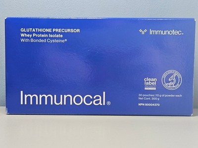 Immunotec Immunocal Classic Regular - 30 pouches - Exp 9/2028 - New! Sealed!